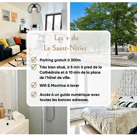 아파트 Le Saint-nizier - Centre - Wifi & Machine A Laver 트루아